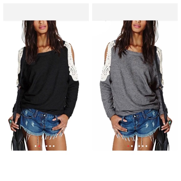 Peek-a-boo Lace top- Now available!