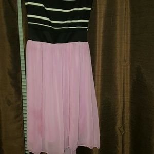 Little black lavender dress