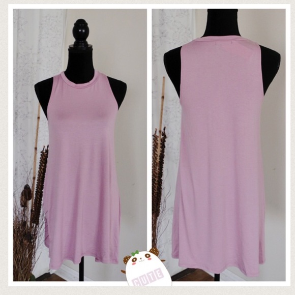 ✂️CL✂️LAST ONE Dust pink sleeveless dress. - Picture 3 of 7