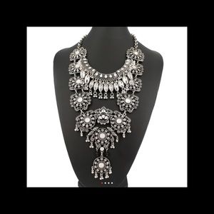 "The Royal" Bib necklace -Now available!