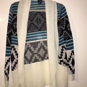 Tribal print Cardigan