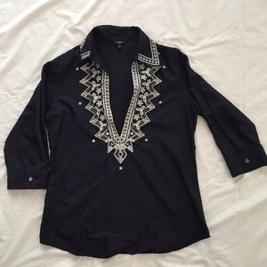 Embroidered tunic