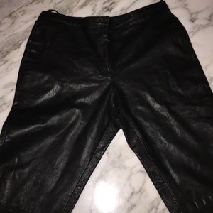 Jorie de Vivre genuine leather pants.