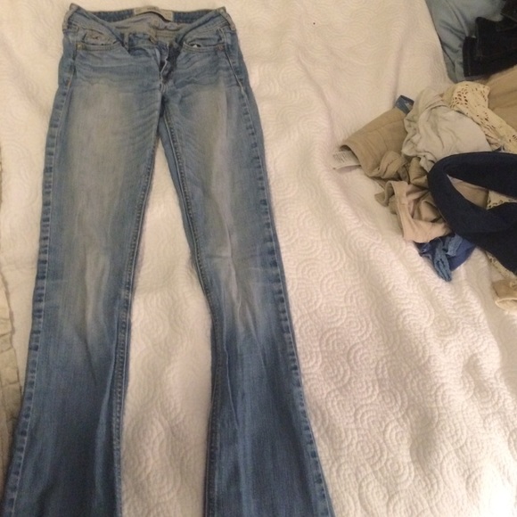 Light wash boot cut Jeans