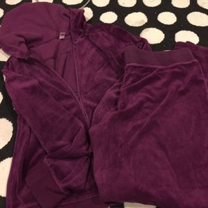 Medium velour set