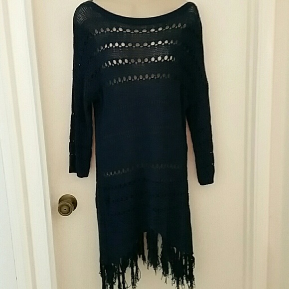 Linda Mathews New York knitted dress boho