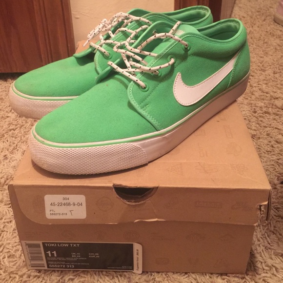 Lime green Nike