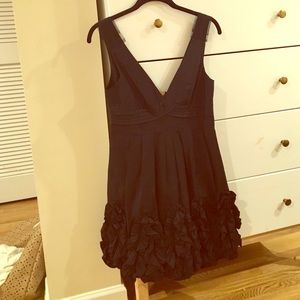 Gorgeous BCBG black ruffle dress