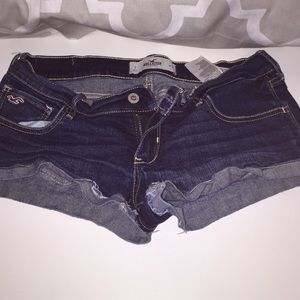 Hollister denim shorts