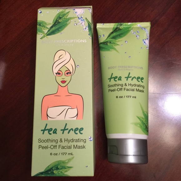 Tea tree soothing & hydrating peel off facial mask