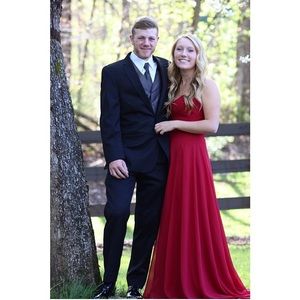 Red prom dress for sale