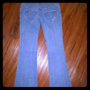 Frankie B heart pocket Jeans