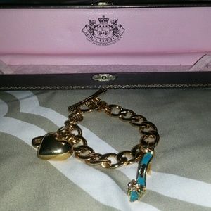 Juicy couture gold bracelet