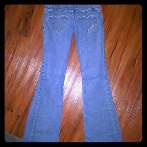 Frankie B. Heart Pocket Jeans