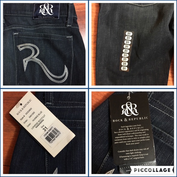 ROCK & REPUBLIC Kasandra Lowrise Bootcut NEW - Picture 2 of 4