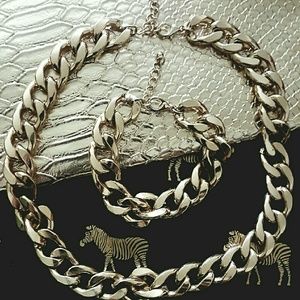 Necklace and bracelet