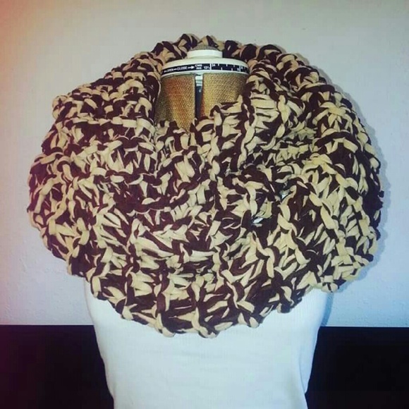 Hand Knitted Infinity Scarf