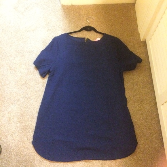 Navy Shift Dress