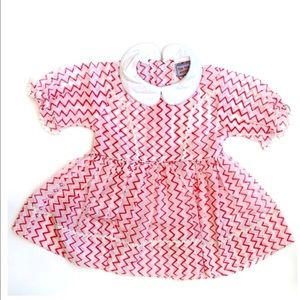 New Boutique Baby Doll zig zag toddler dress