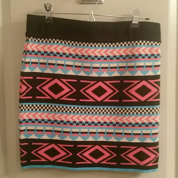 Aztec Mini Skirt