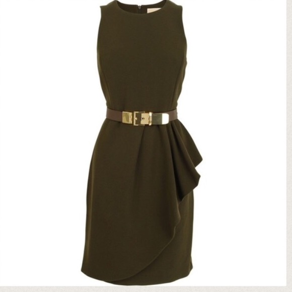 Michael Kors Dresses & Skirts - 🎉Michael Kors Army Green Dress