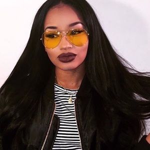 Yellow aviators
