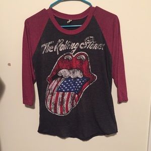 The Rolling Stones Raglan Tee
