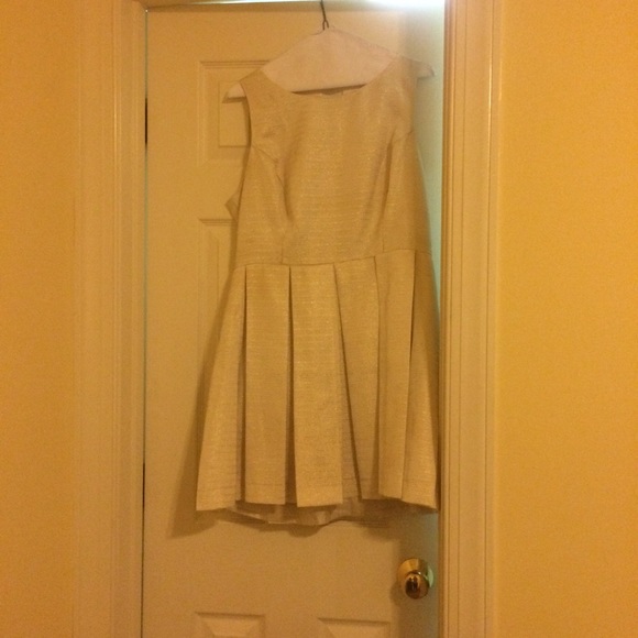 Nice Gold and Cream Dress