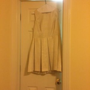 Nice Gold and Cream Dress