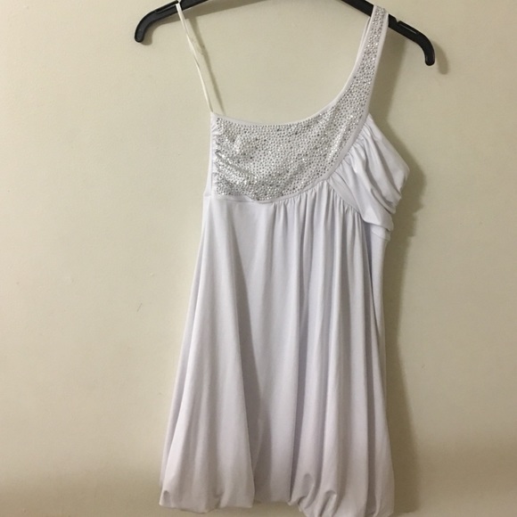 one shoulder dress