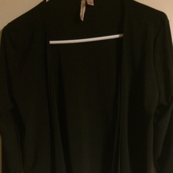 Black short jacket