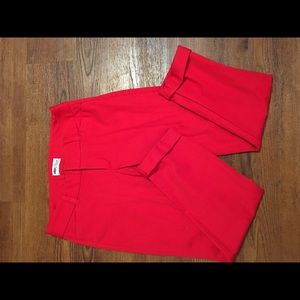 Red Dress Pants