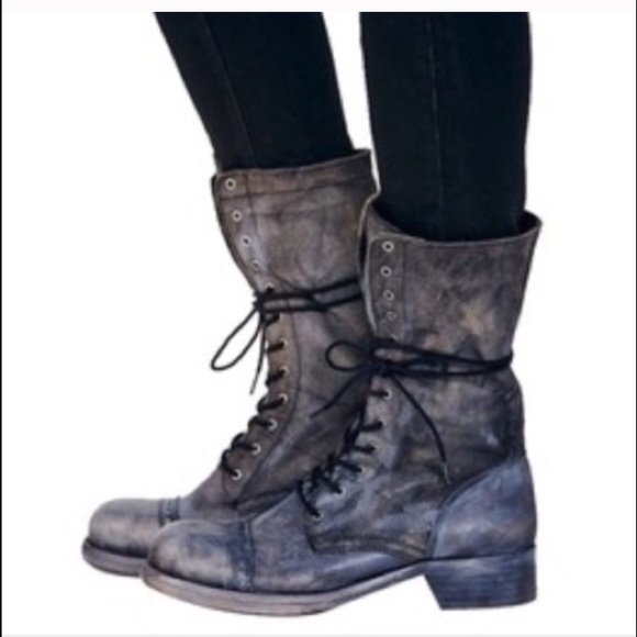 New Free People Lace Up Boots Euro 38 - Picture 2 of 4