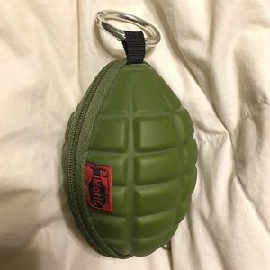 Hand grenade coin purse