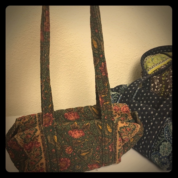 Vera Bradley vintage earth tone collections purse - Picture 1 of 2