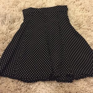 Brandy Melville polka dot skirt