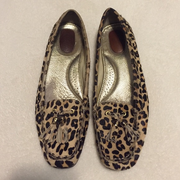 Sperry Shoes - WEEKEND SALE‼️Leopard Calf Hair Sperry Loafers