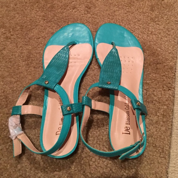 Turquoise Sandals