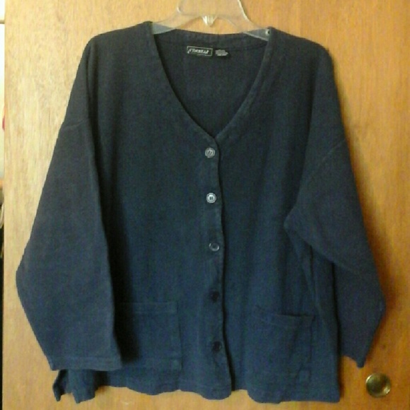 Dark blue button up cardigan - Picture 1 of 1
