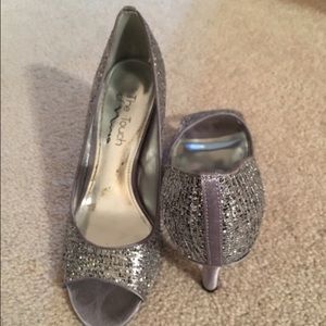 Elegant open toed heels