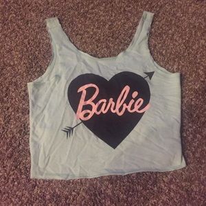 Mint Green Barbie Crop Top!