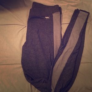 Gray Victoria's Secret leggings