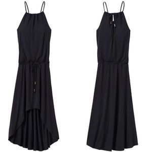 Black Tank High-Low Maxi Athleta Dress
