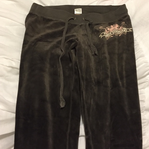 Juicy Couture Velour Track Pants. Barely worn