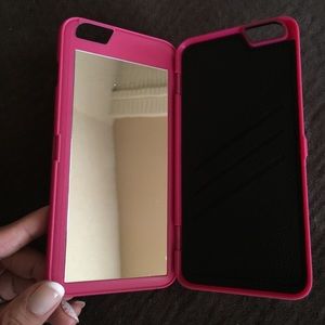 iPhone 6plus wallet/mirror phone case