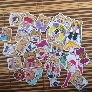 36s sailor moon stickers