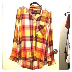 Red/yellow flannel