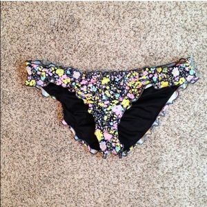Victoria secrets floral cheeky bottom