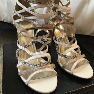 White sandal