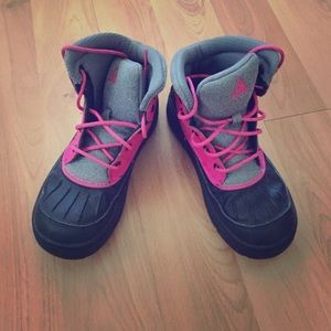 Pink Nike ACG snow boots